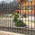 Кованный забор
