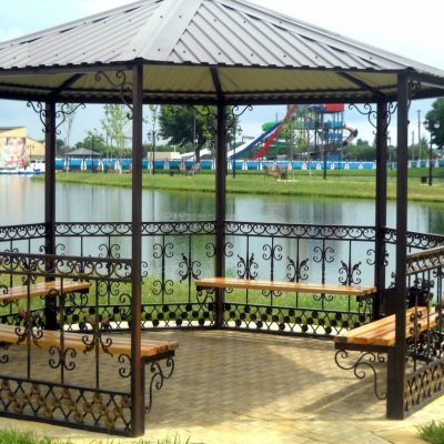 Кованная беседка